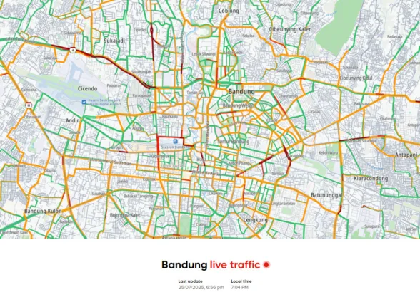 Analisis TOMTOM Bandung Kota Termacet