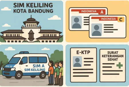 Jadwal dan Lokasi SIM Keliling Bandung 13–14 Agustus 2025, Perpanjangan SIM Lebih Mudah Info lokasi sim keliling Bandung hari ini (gambar:ilustrasi KM)
